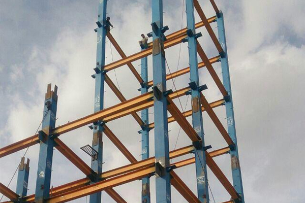 اسکلت فلزی جوشی